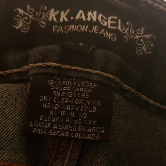 KK Angel Jeans Size 3/4 - Picture 4 of 5